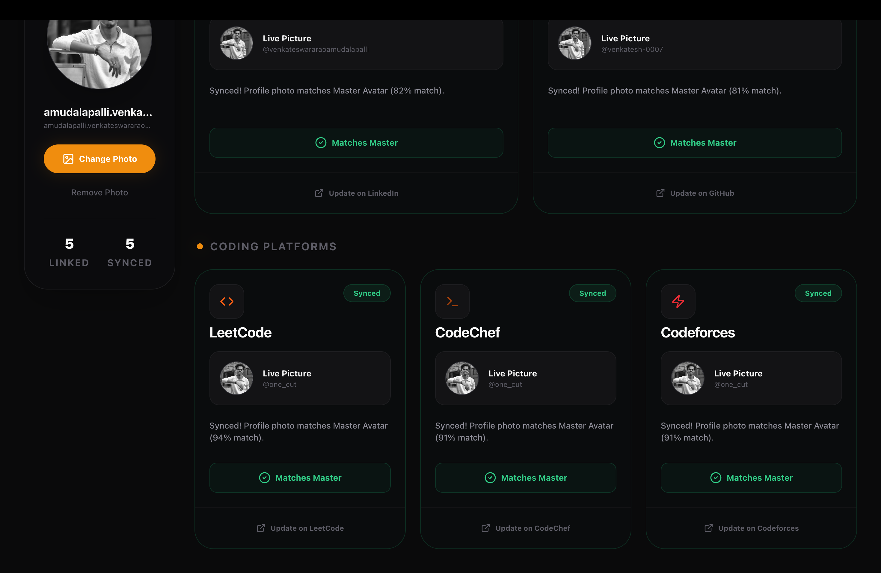 ProfileSync Profiles